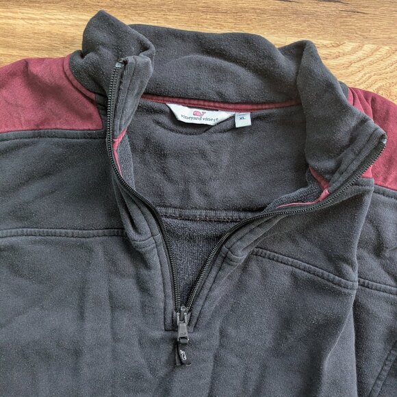 Vineyard vines Jet Black Blank Classic Shep Shirt pullover - Picture 8 of 12